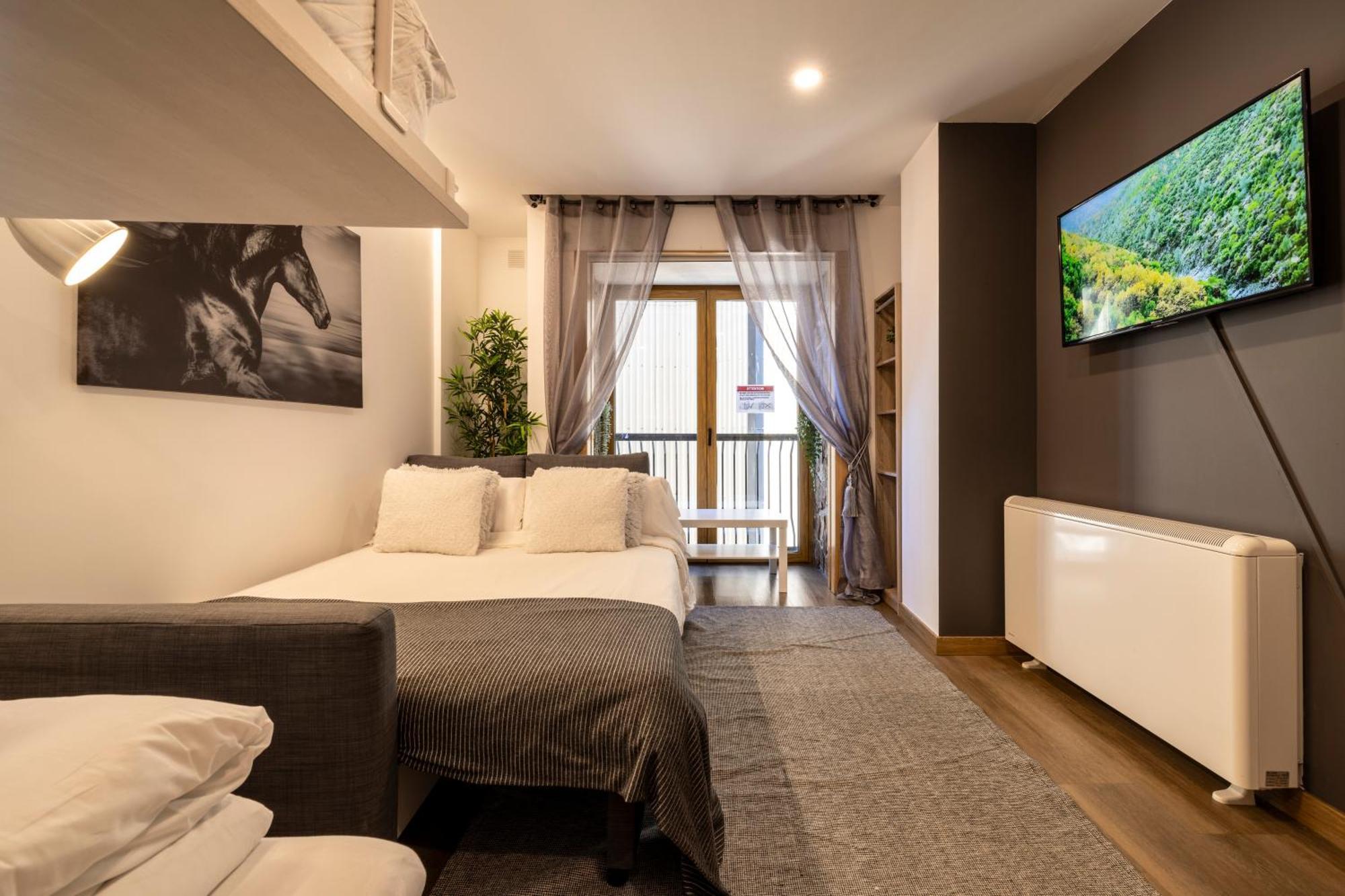 Sky. Apt Pas frente de pistas - Wifi+Netflix Pas De La Casa Exterior foto