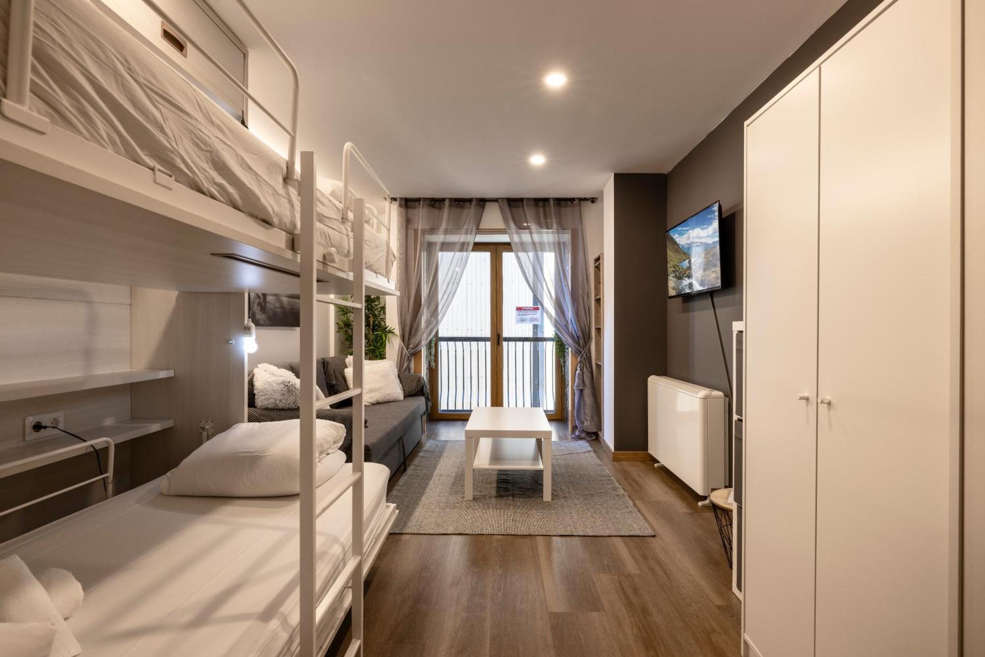 Sky. Apt Pas frente de pistas - Wifi+Netflix Pas De La Casa Exterior foto