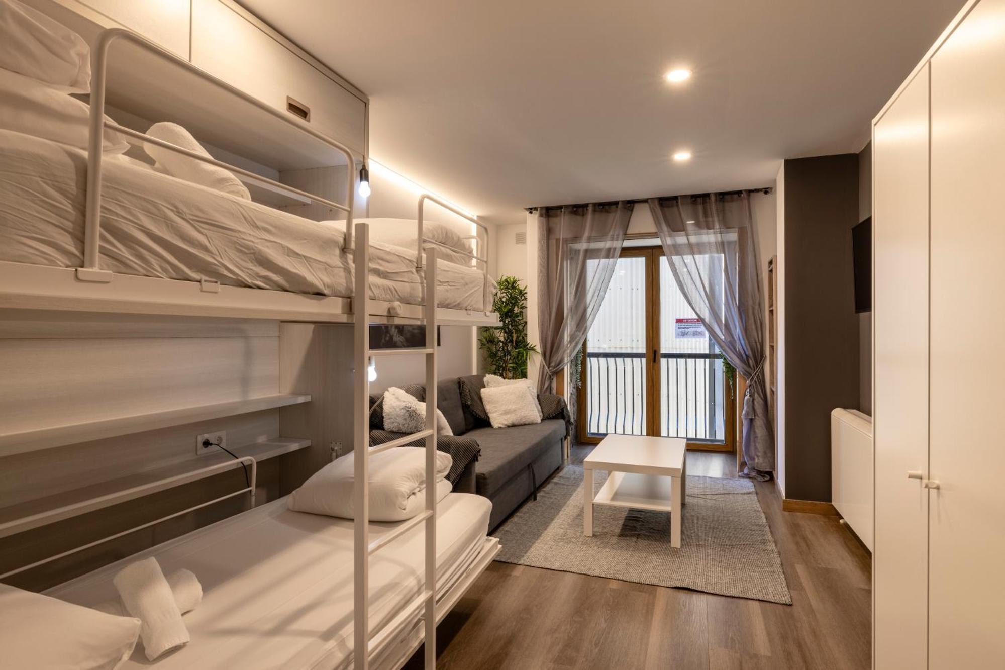 Sky. Apt Pas frente de pistas - Wifi+Netflix Pas De La Casa Exterior foto